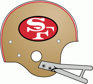 San Francisco 49ers 1964-1988 Helmet Logo cricut iron on
